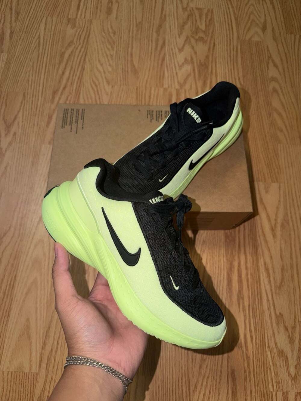 Nike Uplift SC Black Barely Volt GS IF1749-005‼️SHIP FAST‼️SZ 5Y - 6.5W